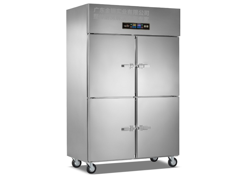 立式四门明管双机双温冷冻冷藏柜系列